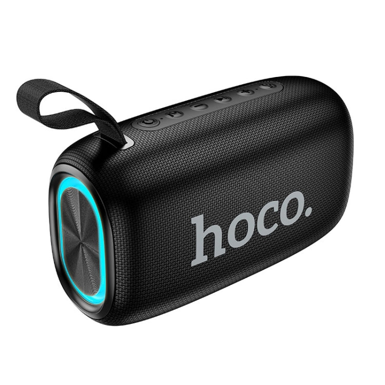 hoco HC25 Radiante Sports Bluetooth 5.2 Speaker Support TWS / FM(Black) - Desktop Speaker by hoco | Online Shopping South Africa | PMC Jewellery | Buy Now Pay Later Mobicred