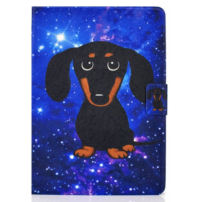 For iPad Pro 11 2024 Voltage Colored Drawing Smart Leather Tablet Case(Little Black Dog) - iPad Pro 11 2024 Cases by PMC Jewellery | Online Shopping South Africa | PMC Jewellery | Buy Now Pay Later Mobicred