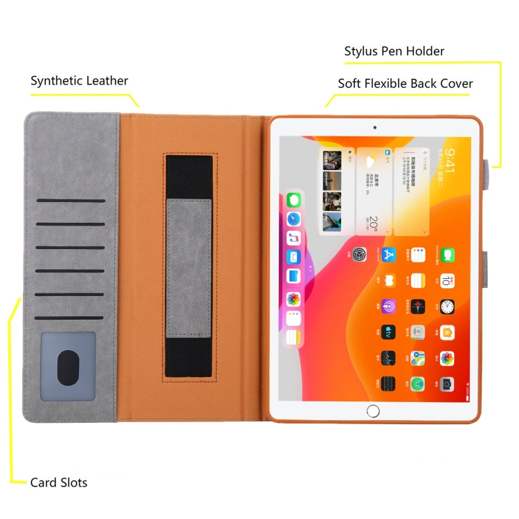 For iPad Pro 11 2024 Business Style Horizontal Flip Leather Smart Tablet Case with Holder(Grey) - iPad Pro 11 2024 Cases by PMC TechLife | Online Shopping South Africa | PMC TechLife | Buy Now Pay Later Mobicred