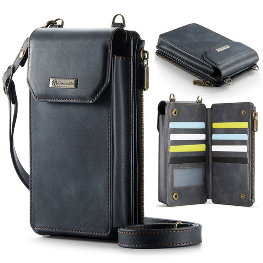 CaseMe Me40 Vertical Multifunctional Shoulder Crossbody Phone Bag(Black) -  by CaseMe | Online Shopping South Africa | PMC Jewellery | Buy Now Pay Later Mobicred