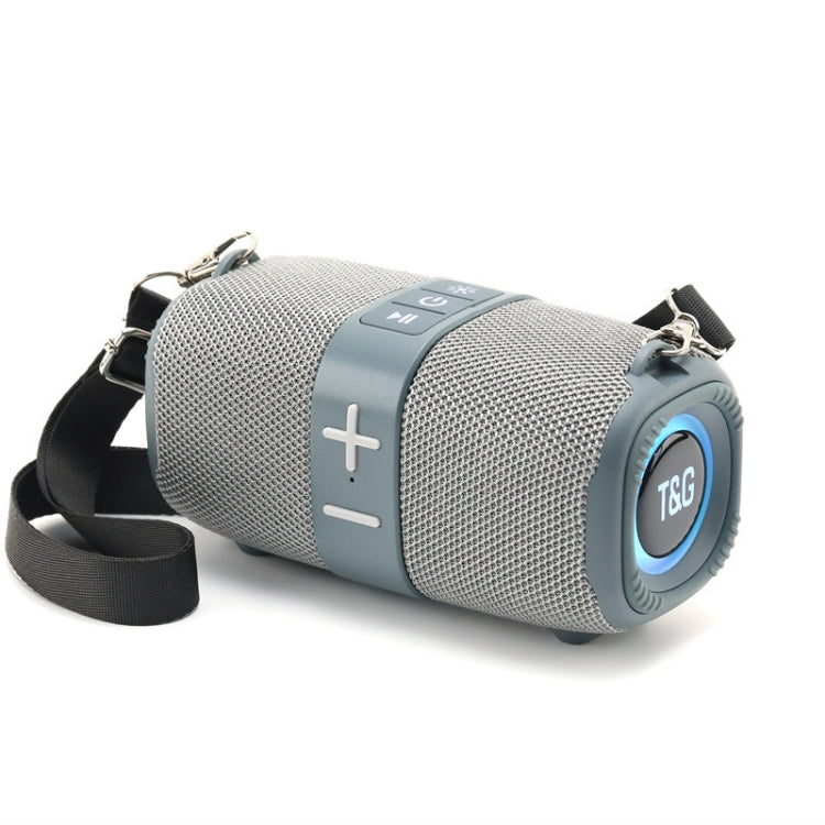 T&G TG667 Outdoor Portable TWS Wireless Bluetooth Speaker(Grey) - Waterproof Speaker by T&G | Online Shopping South Africa | PMC Jewellery | Buy Now Pay Later Mobicred