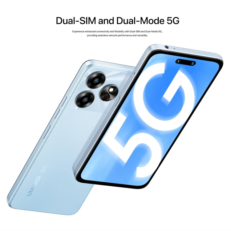 [HK Warehouse] UMIDIGI G6 5G, 6GB+128GB, Face ID Identification, 6.6 inch UMIDIGI OS Dimensity 6100+ 5G Octa Core, Network: 5G(Lake Green) - UMIDIGI by UMIDIGI | Online Shopping South Africa | PMC Jewellery | Buy Now Pay Later Mobicred