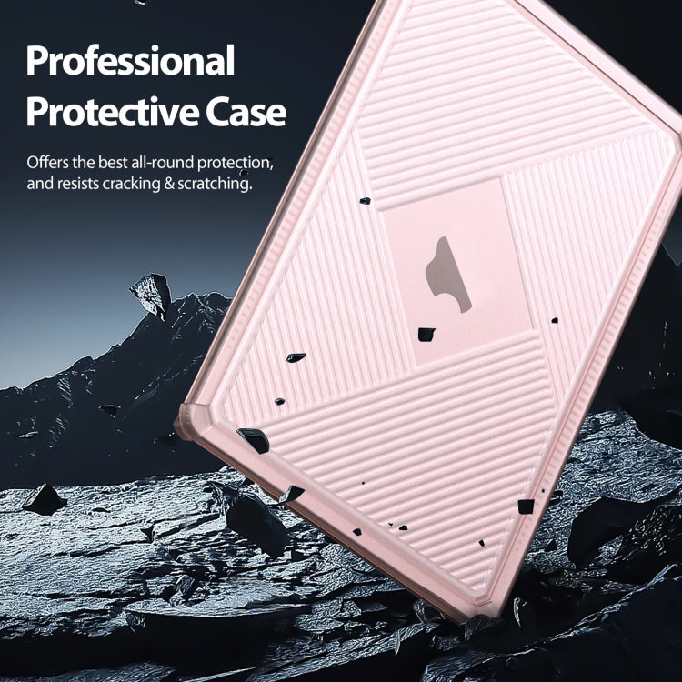 For MacBook Air 13.6 2022/2024 A2681 DUX DUCIS LCGH Laptop Frosted Protective Case(Pink) - MacBook Air Cases by DUX DUCIS | Online Shopping South Africa | PMC Jewellery | Buy Now Pay Later Mobicred