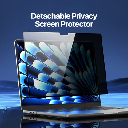 For MacBook Air 15.3 2023/2024 A2941 DUX DUCIS LCGH Laptop Privacy Tempered Glass Film - Screen Protectors by DUX DUCIS | Online Shopping South Africa | PMC Jewellery | Buy Now Pay Later Mobicred