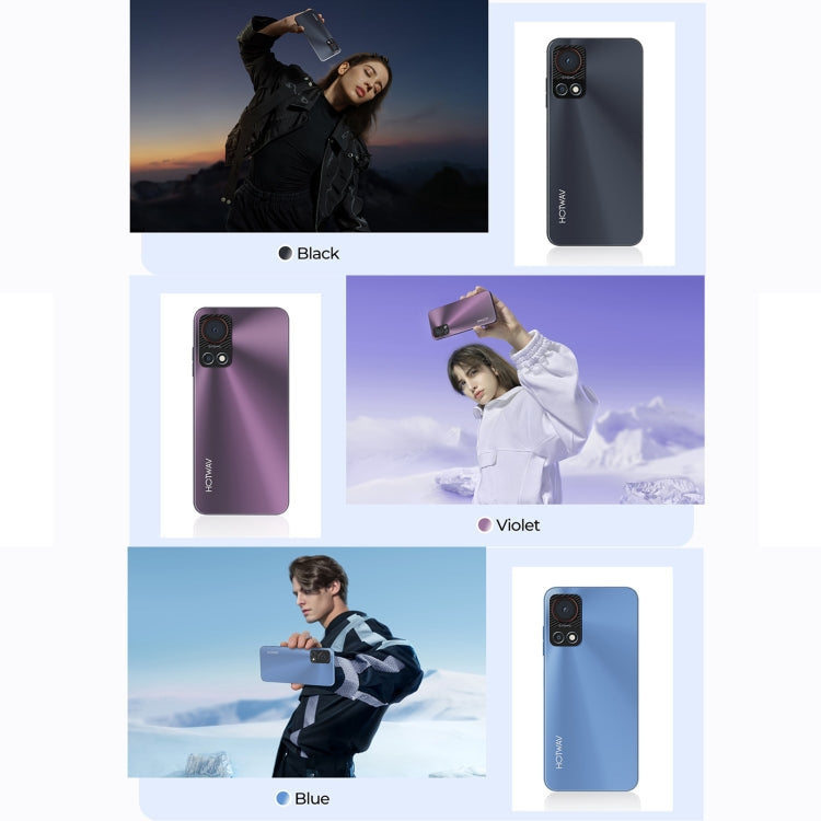 HOTWAV Note 13, 4GB+128GB, Side Fingerprint Identification, 6.6 inch Android 13 T606 Octa Core up to 1.6GHz, Network: 4G, NFC, OTG(Blue) - free shipping - PMC TechLife - Order now!