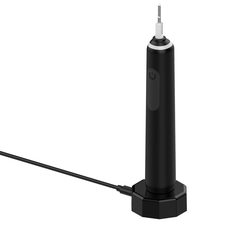 For Braun Oral B Electric Toothbrush Charging Base, Specification: Type-C Plug(Black) - Toothbrushes by PMC TechLife | Online Shopping South Africa | PMC TechLife | Buy Now Pay Later Mobicred