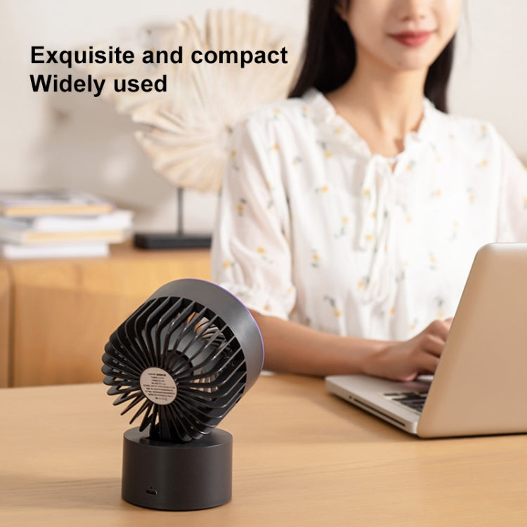 TGVIS LLD-F87 Desktop Circulating Fan Plug-in Version(White) - Electric Fans by TGVIS | Online Shopping South Africa | PMC Jewellery | Buy Now Pay Later Mobicred