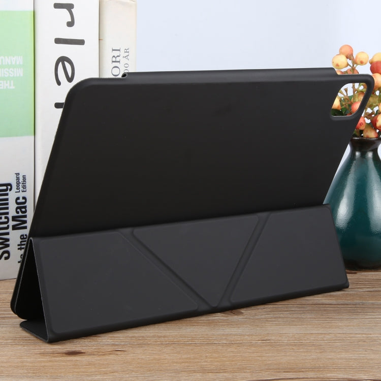For iPad Pro 11 2024 Y-Shape Double-sided Clip Magnetic Smart Tablet Case(Black) - iPad Pro 11 2024 Cases by PMC TechLife | Online Shopping South Africa | PMC TechLife | Buy Now Pay Later Mobicred