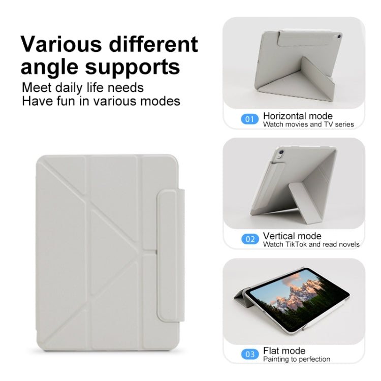 For iPad Pro 13 2024 Y-Shape Double-sided Clip Magnetic Smart Tablet Case(Black) - free shipping - PMC TechLife - Order now!