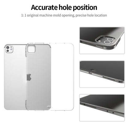 For iPad Pro 11 2024 Shockproof Soft TPU Protective Tablet Case(Transparent) - iPad Pro 11 2024 Cases by PMC Jewellery | Online Shopping South Africa | PMC Jewellery | Buy Now Pay Later Mobicred