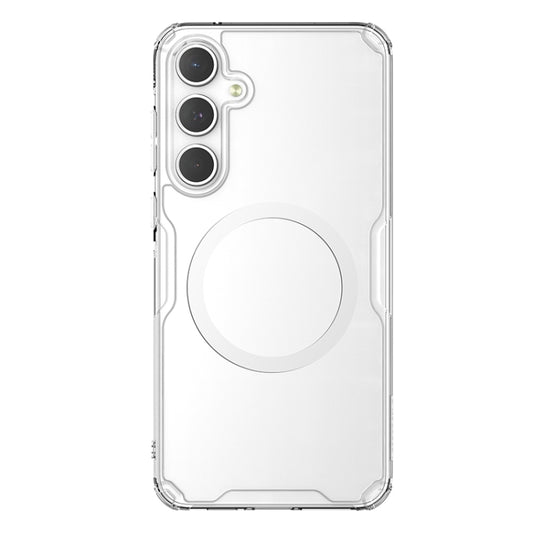 For Samsung Galaxy A55 NILLKIN Ultra Clear Magnetic PC + TPU Phone Case(Transparent) - Galaxy Phone Cases by NILLKIN | Online Shopping South Africa | PMC Jewellery | Buy Now Pay Later Mobicred