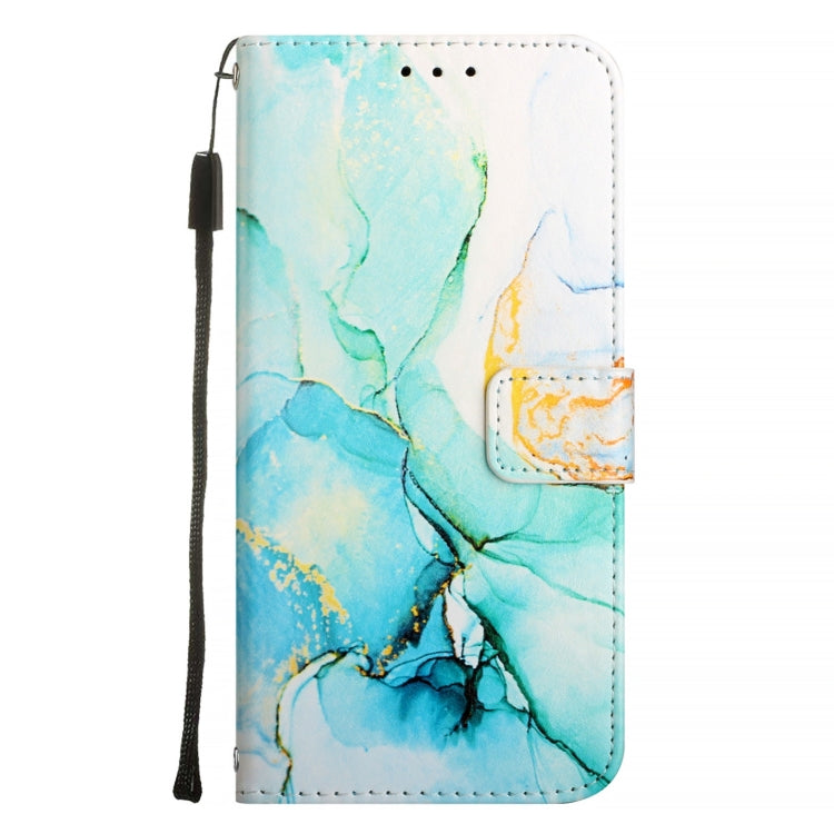 For Tecno Spark Go 2024 / Spark 20C PT003 Marble Pattern Flip Leather Phone Case(Green) - Tecno Cases by PMC Jewellery | Online Shopping South Africa | PMC Jewellery | Buy Now Pay Later Mobicred