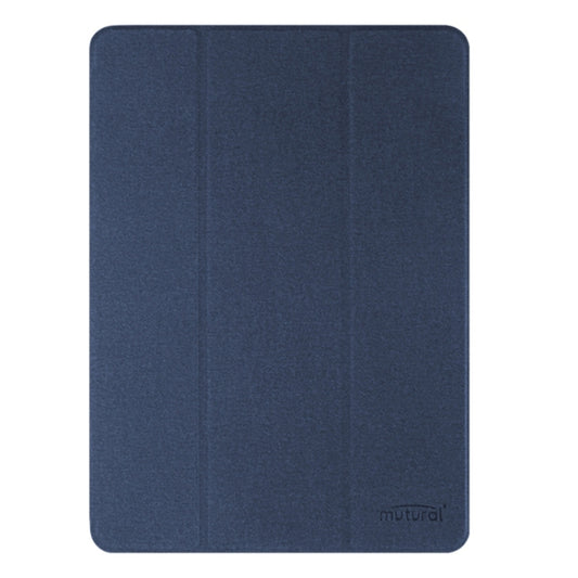 For iPad Air 13 2024 Mutural YASHI Series Tablet Leather Smart Case(Blue) - iPad Air 13 2024 Cases by Mutural | Online Shopping South Africa | PMC Jewellery | Buy Now Pay Later Mobicred