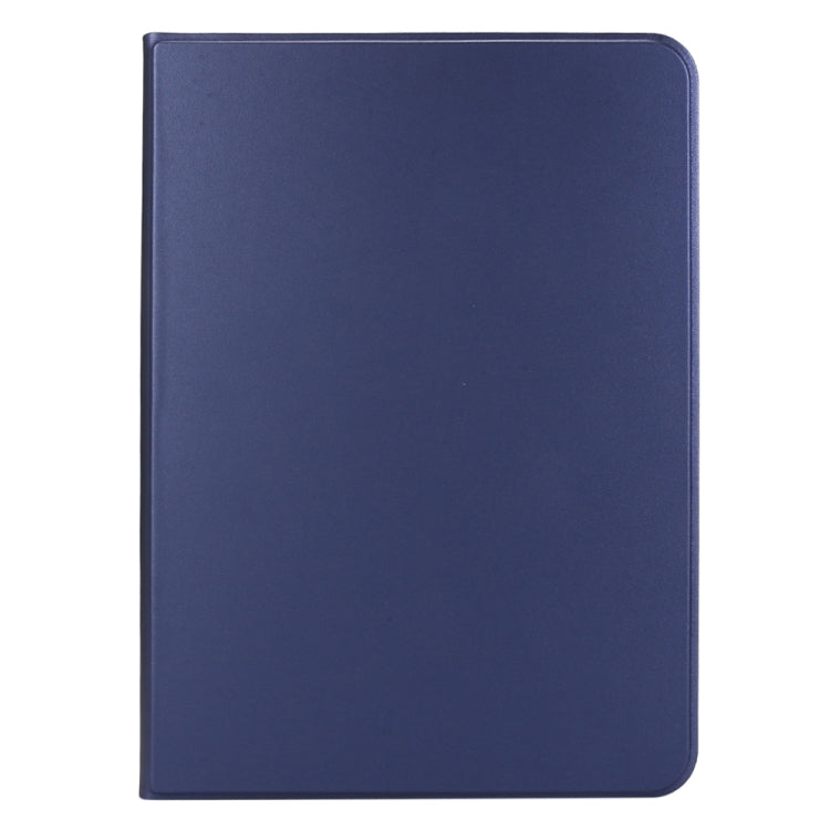 For iPad Pro 13 2024 Stretch Voltage Plain Leather Smart Tablet Case(Dark Blue) - iPad Pro 13 2024 Cases by PMC Jewellery | Online Shopping South Africa | PMC Jewellery | Buy Now Pay Later Mobicred