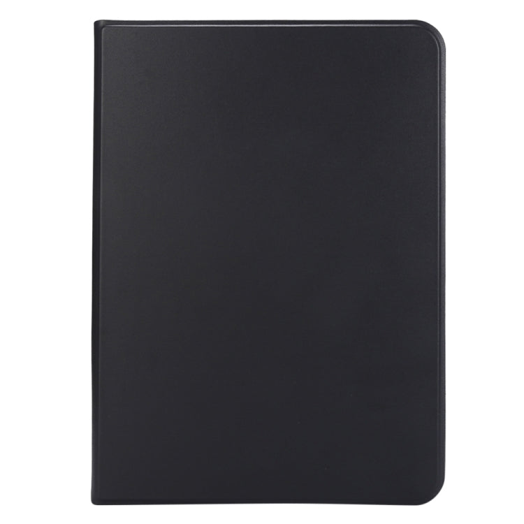 For iPad Air 11 2024 Stretch Voltage Plain Leather Smart Tablet Case(Black) - iPad Air 11 2024 Cases by PMC Jewellery | Online Shopping South Africa | PMC Jewellery | Buy Now Pay Later Mobicred