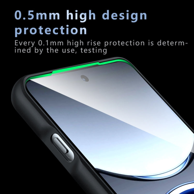 For OPPO Find X8 Pro Armor Precise Hole PC Hybrid TPU Phone Case(Frosted Black) - Find X8 Pro Cases by PMC Jewellery | Online Shopping South Africa | PMC Jewellery | Buy Now Pay Later Mobicred