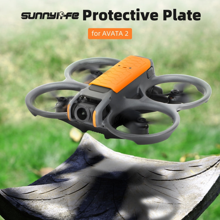 For DJI Avata 2 Sunnylife Drone Anti-Collision Protective Cover Back Plate(Orange) - Other by Sunnylife | Online Shopping South Africa | PMC TechLife | Buy Now Pay Later Mobicred