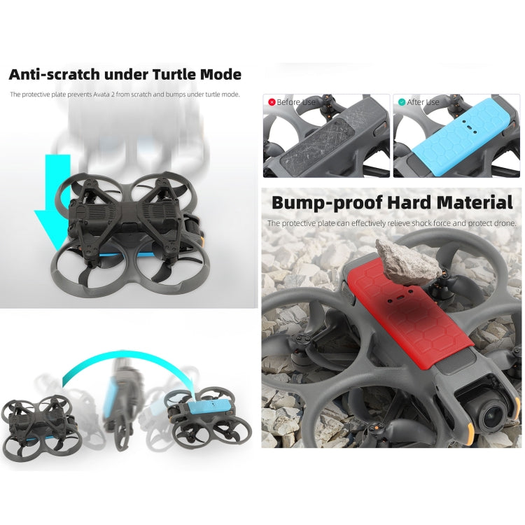 For DJI Avata 2 Sunnylife Drone Anti-Collision Protective Cover Back Plate(Orange) - Other by Sunnylife | Online Shopping South Africa | PMC TechLife | Buy Now Pay Later Mobicred