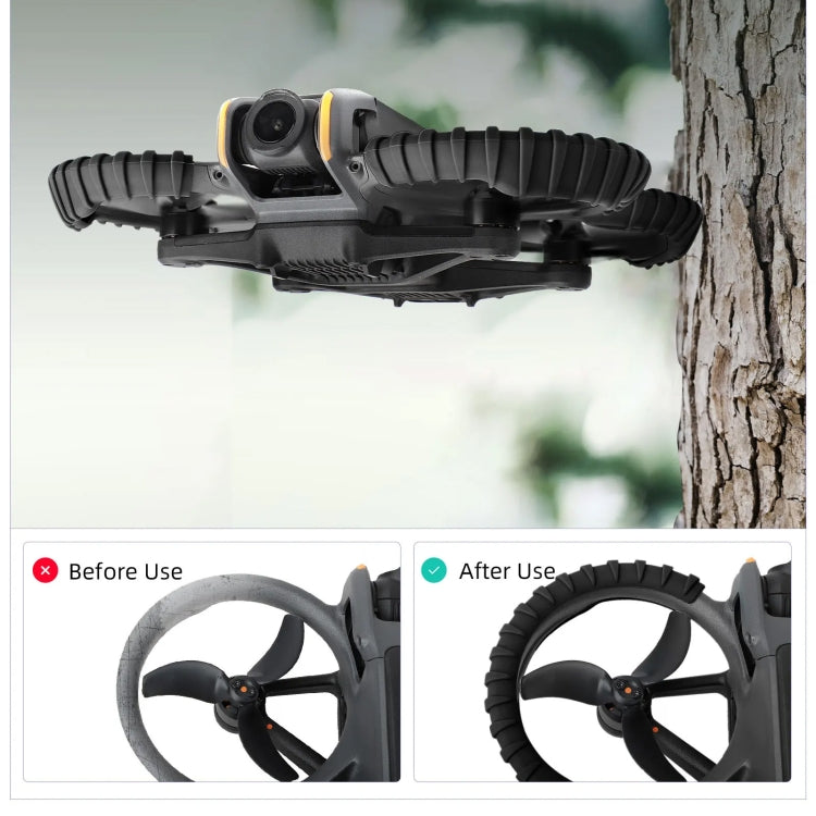 For DJI Avata 2 Sunnylife Drone Anti-Collision Protective Cover Propeller Ring Stripes(Blue) - Other by Sunnylife | Online Shopping South Africa | PMC TechLife | Buy Now Pay Later Mobicred