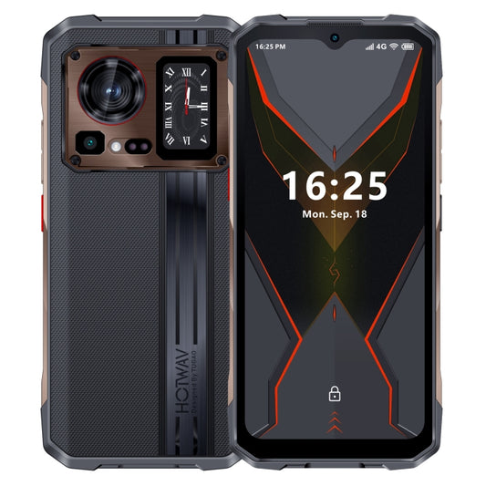 HOTWAV Cyber 15, 12GB+256GB, IP68/IP69K Rugged Phone, 6280mAh, 6.6 inch Android 13 MediaTek MT6789 Helio G99 Octa Core, Network: 4G, NFC, OTG(Brone Gold) - Other by HOTWAV | Online Shopping South Africa | PMC Jewellery | Buy Now Pay Later Mobicred