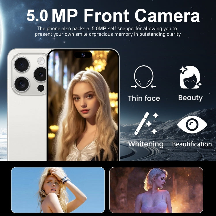 VD1 / i15 Pro Max, 3GB+64GB, 6.8 inch Screen, Face Identification, Android 10.0 MTK6753 Octa Core, Network: 4G, Dual SIM(Blue) -  by PMC TechLife | Online Shopping South Africa | PMC TechLife | Buy Now Pay Later Mobicred