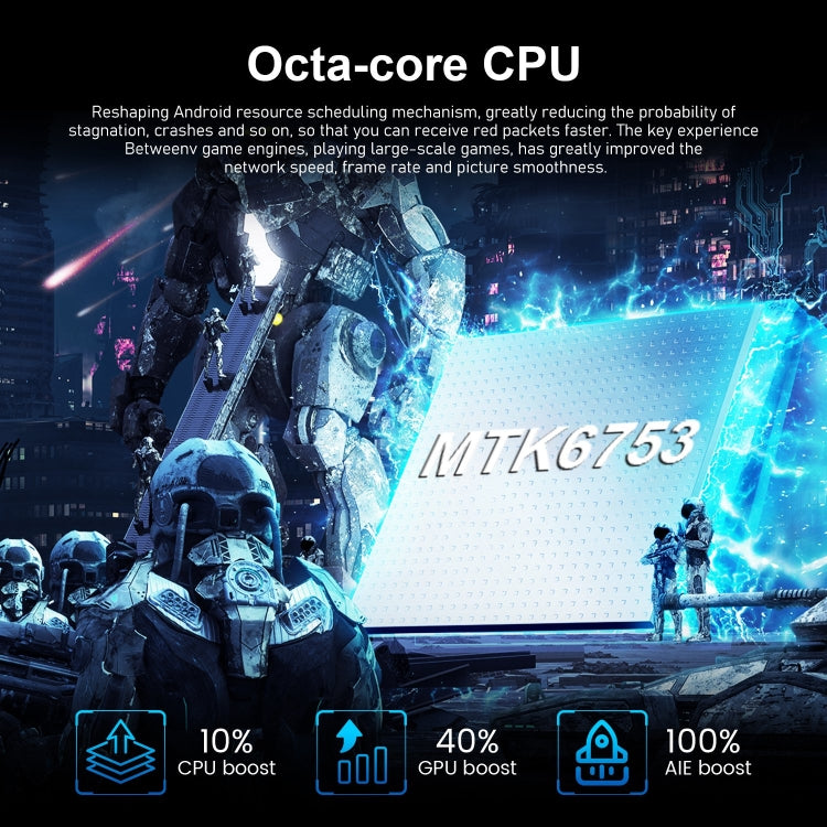 VD1 / i15 Pro Max, 3GB+64GB, 6.8 inch Screen, Face Identification, Android 10.0 MTK6753 Octa Core, Network: 4G, Dual SIM(Blue) -  by PMC TechLife | Online Shopping South Africa | PMC TechLife | Buy Now Pay Later Mobicred