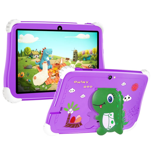 C75 Dinosaur 7 inch WiFi Kids Tablet PC, 2GB+16GB, Android 7.1 MT6735 Octa Core CPU(Purple) -  by PMC Jewellery | Online Shopping South Africa | PMC Jewellery | Buy Now Pay Later Mobicred