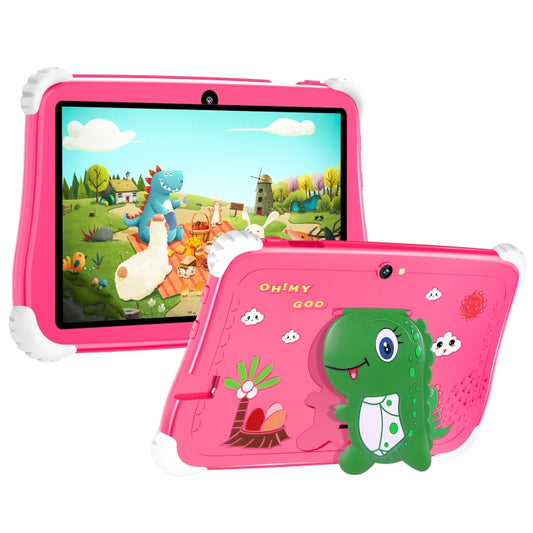 C75 Dinosaur 7 inch WiFi Kids Tablet PC, 2GB+16GB, Android 7.1 MT6735 Octa Core CPU(Pink) -  by PMC Jewellery | Online Shopping South Africa | PMC Jewellery | Buy Now Pay Later Mobicred