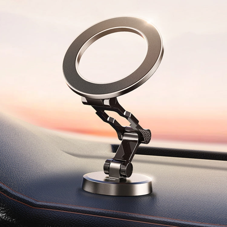 ROCK Q08 Car Magnetic Foldable Phone Holder(Black) - free shipping - PMC TechLife - Order now!