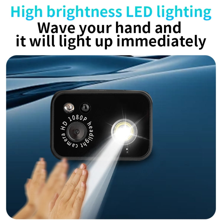 D7 1080P Head-mounted Lighting Camera LED Motion Sensor Video Recording Lighting Camera - Video Cameras by PMC TechLife | Online Shopping South Africa | PMC TechLife | Buy Now Pay Later Mobicred
