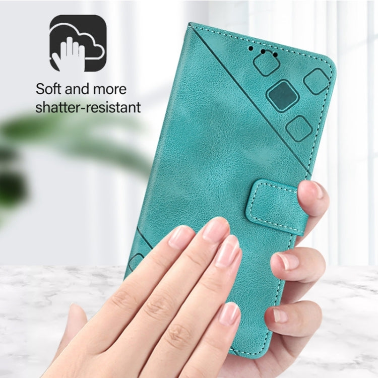 For Blackview Color 8 Skin Feel Embossed Leather Phone Case(Green) - free shipping - PMC TechLife - Order now!