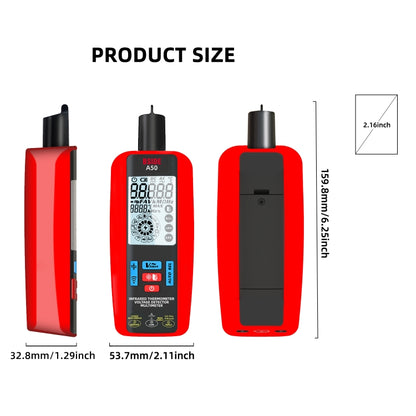 BSIDE A50 Infrared Temperature Test Digital Multimeter - Digital Multimeter by BSIDE | Online Shopping South Africa | PMC Jewellery | Buy Now Pay Later Mobicred