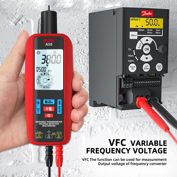 BSIDE A50 Infrared Temperature Test Digital Multimeter - free shipping - PMC TechLife - Order now!