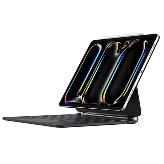 DUX DUCIS MK Series Floating Magnetic Keyboard Tablet Leather Case For iPad Pro 13 2024(Black) - For iPad Pro by DUX DUCIS | Online Shopping South Africa | PMC Jewellery | Buy Now Pay Later Mobicred