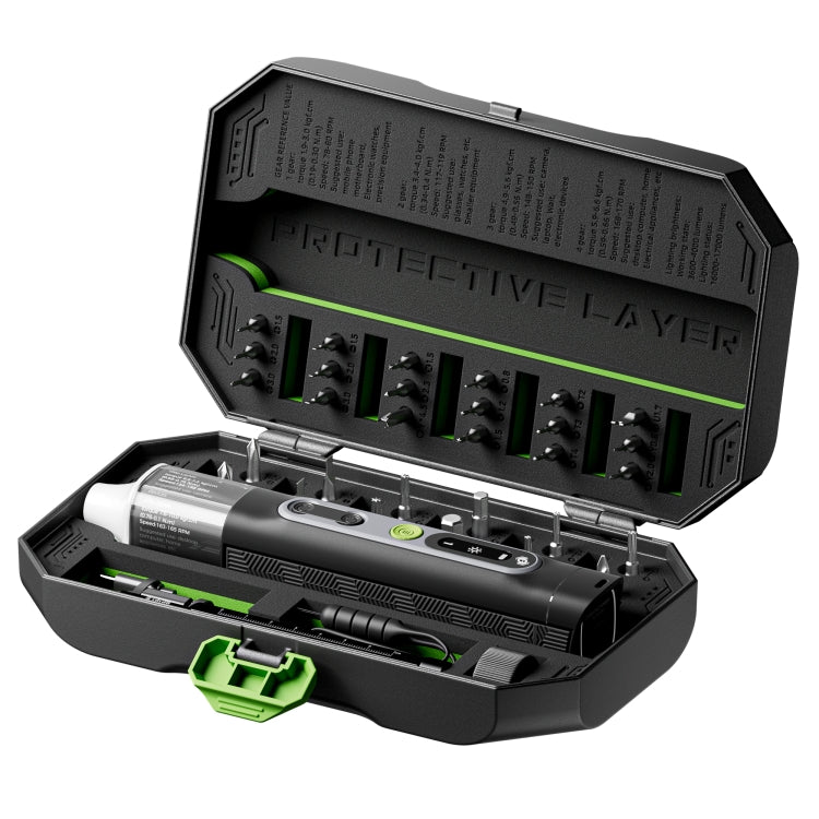 JAKEMY JM-8196 35 in 1 Dual Dynamics Precision Electric Screwdriver Set with Adaptive Torque / Triple Lighting Mode - Screwdriver Set by JAKEMY | Online Shopping South Africa | PMC Jewellery | Buy Now Pay Later Mobicred