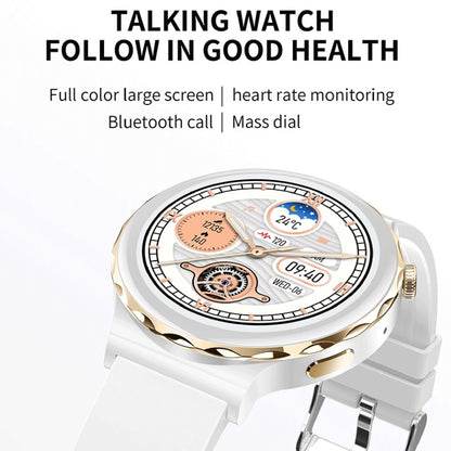 LEMFO HW52 1.28 inch Dual Mode Sport Smart Watch, Support Bluetooth Call / Sleep / Blood Oxygen / Heart Rate / Blood Pressure Health Monitor(White) - Smart Watches by LEMFO | Online Shopping South Africa | PMC Jewellery | Buy Now Pay Later Mobicred