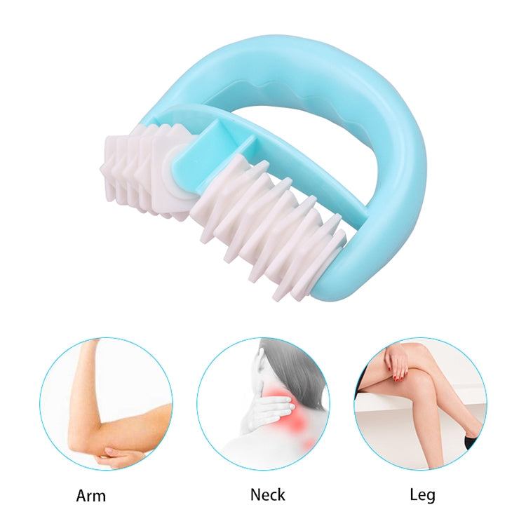 Body Mini Roller Meridian Massager(Blue Piece) - free shipping - PMC TechLife - Order now!