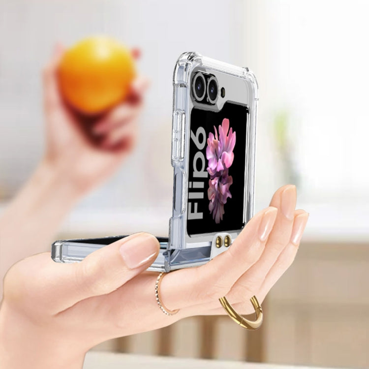 For Samsung Galaxy Z Flip6 / Flip7 FE GKK Airbag Ring Full Coverage Phone Case(Purple) - free shipping - PMC Jewellery - Order now!