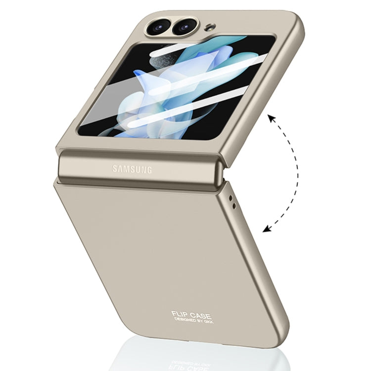 For Samsung Galaxy Z Flip6 GKK Integrated Ultra-thin Full Coverage Phone Case(Titanium Gray) - Galaxy Z Flip6 5G Cases by GKK | Online Shopping South Africa | PMC Jewellery | Buy Now Pay Later Mobicred