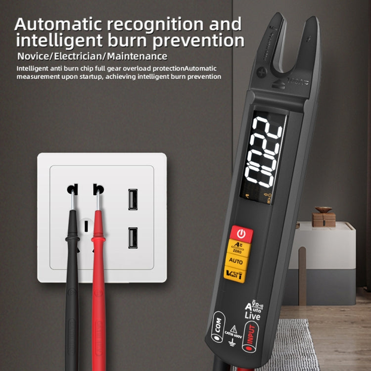 BSIDE U0 AC / DC Clamp Meter Electric Pen Current Digital Multimeter - Digital Multimeter by BSIDE | Online Shopping South Africa | PMC Jewellery | Buy Now Pay Later Mobicred