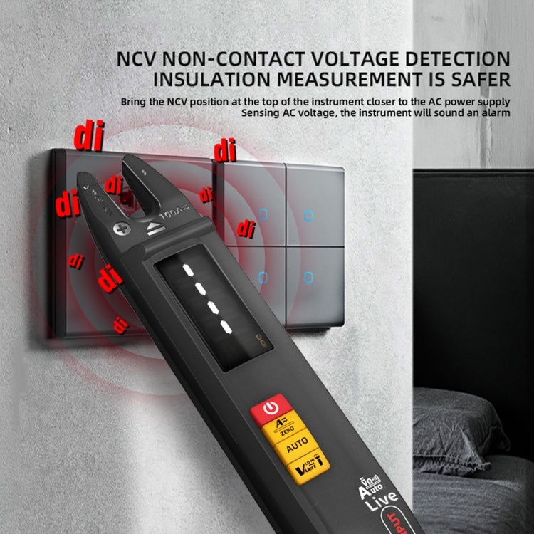 BSIDE U0 AC / DC Clamp Meter Electric Pen Current Digital Multimeter - Digital Multimeter by BSIDE | Online Shopping South Africa | PMC TechLife | Buy Now Pay Later Mobicred