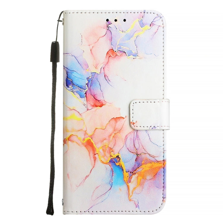 For Blackview Wave 6C PT003 Marble Pattern Flip Leather Phone Case(Galaxy Marble White) - More Brand by PMC TechLife | Online Shopping South Africa | PMC TechLife | Buy Now Pay Later Mobicred