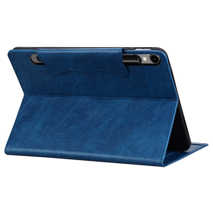 For Samsung Galaxy Tab S9 FE / S9 / S8 / S7 Cat Buckle Leather Smart Tablet Case(Royal Blue) - Galaxy Tab S9 Cases by PMC Jewellery | Online Shopping South Africa | PMC Jewellery | Buy Now Pay Later Mobicred