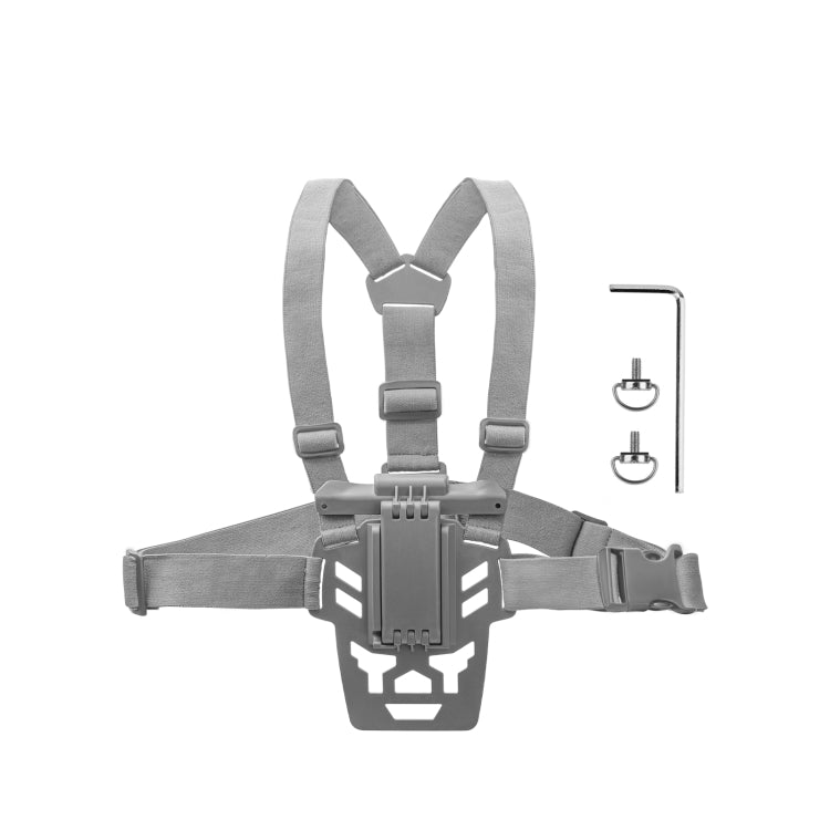 For DJI RC 2 / 1 Sunnylife Remote Control Waist Support Bracket Chest Strap(Grey) - Holder Series by Sunnylife | Online Shopping South Africa | PMC Jewellery | Buy Now Pay Later Mobicred