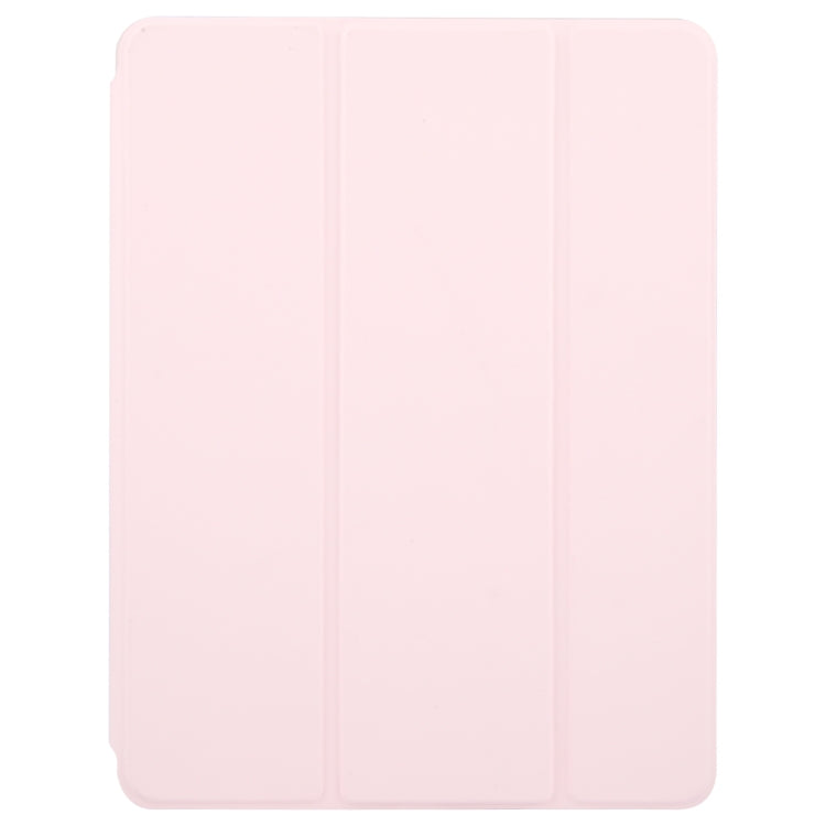 For iPad Air 11 2025 / 2024 / Air 5 GEBEI Acrylic TPU 3-folding Rotating Smart Tablet Leather Case withh Pen Slot(Pink) - iPad Air 11 2025 / 2024 Cases by GEBEI | Online Shopping South Africa | PMC Jewellery | Buy Now Pay Later Mobicred