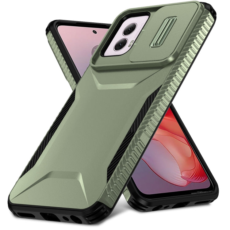 For Motorola Moto G Power 5G 2024 Sliding Camshield Phone Case(Alpine Green) - Motorola Cases by PMC Jewellery | Online Shopping South Africa | PMC Jewellery | Buy Now Pay Later Mobicred