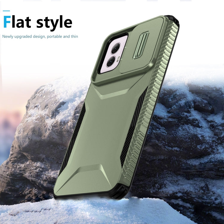 For Motorola Moto G Power 5G 2024 Sliding Camshield Phone Case(Alpine Green) - Motorola Cases by PMC Jewellery | Online Shopping South Africa | PMC Jewellery | Buy Now Pay Later Mobicred