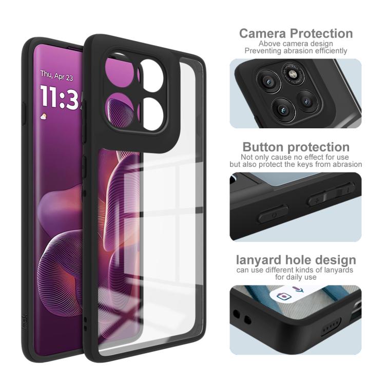 For Motorola Edge 60 Pro imak UX-9A Series Four-corner Airbag Shockproof Phone Case - free shipping - PMC TechLife - Order now!