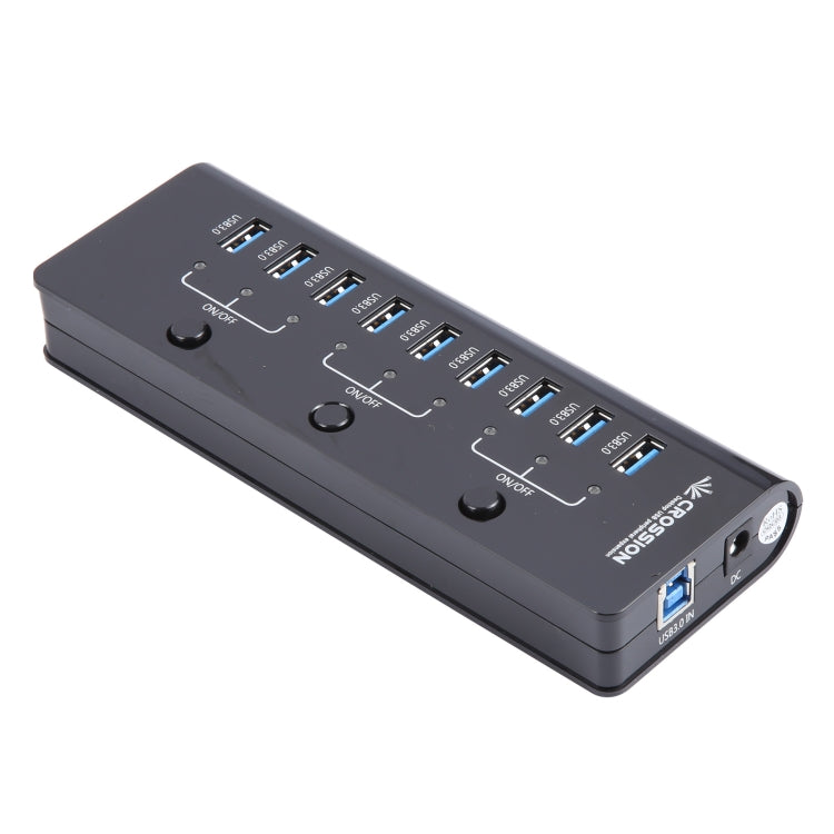 ORICO CRU3-H9C1 10 Port USB3.0 12V 4A HUB Power Adapter, Plug:EU Plug - Power Supply by ORICO | Online Shopping South Africa | PMC Jewellery | Buy Now Pay Later Mobicred