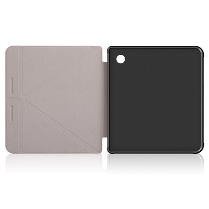 For Kobo Libra Colour 2024 Solid Color Deformation TPU Leather Smart Tablet Case(Apricot) - Others by PMC Jewellery | Online Shopping South Africa | PMC Jewellery | Buy Now Pay Later Mobicred